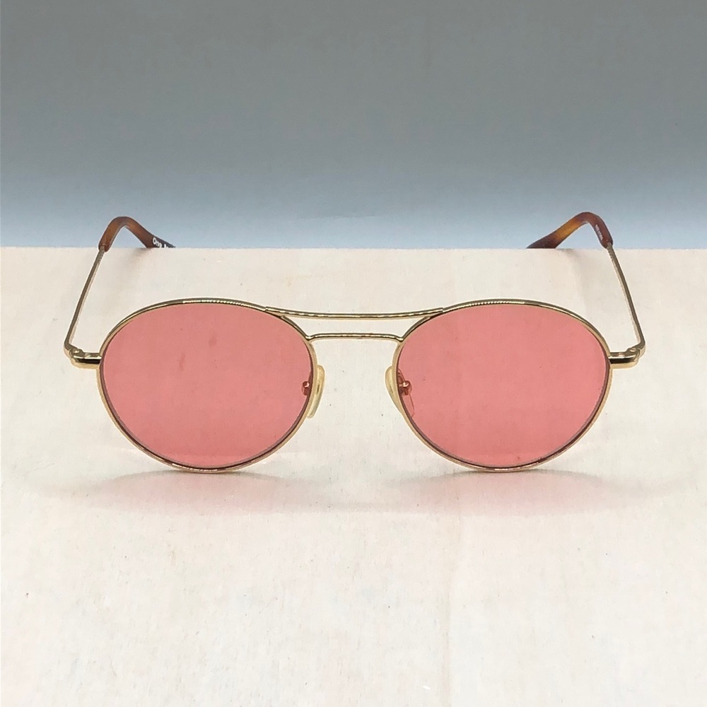 Toms Melrose Sunglasses Aviator Style Gold Frame 53-19-147